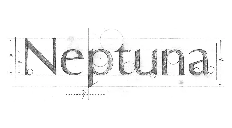 An early sketch of Neptuna (1994)
